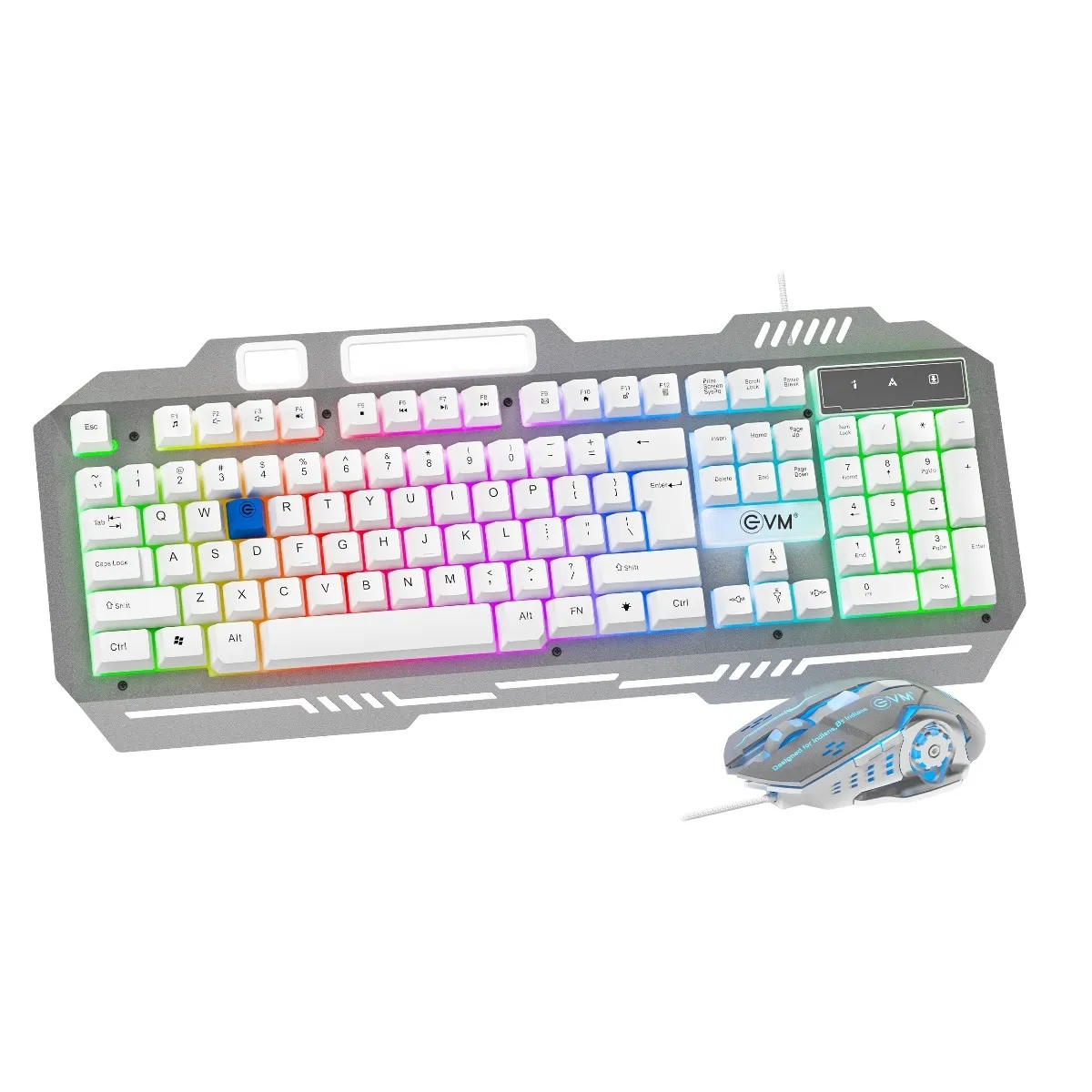 EVM Gaming Keyboard Mouse Combo Usb EnClaw 9027 (WDKM-612) view 2